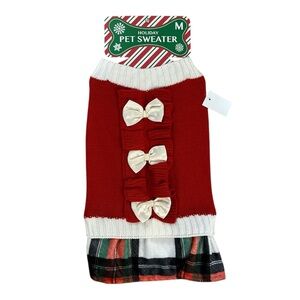 Pet Dog Holiday Christmas Sweater - NWT | Medium & Large Available